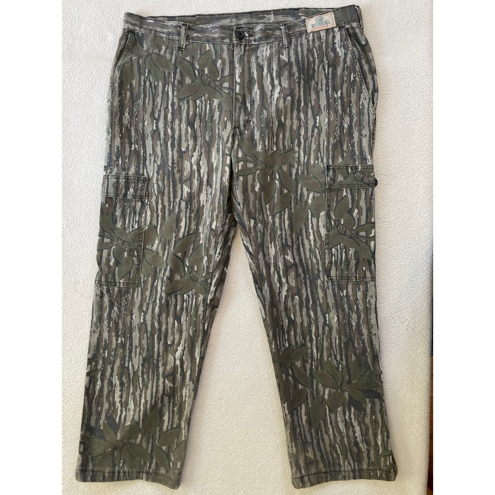 Vintage 95 Made in USA RedHead Men 42x36 Cargo Pants Camo Realtree  44x29 Actual